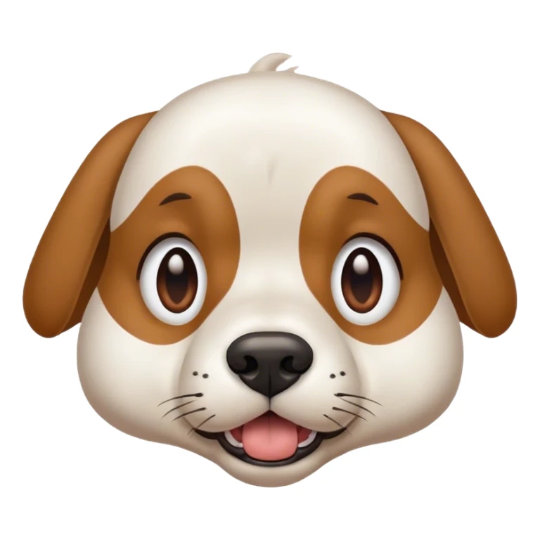 Mewing Dog With Sigma Owner sticker