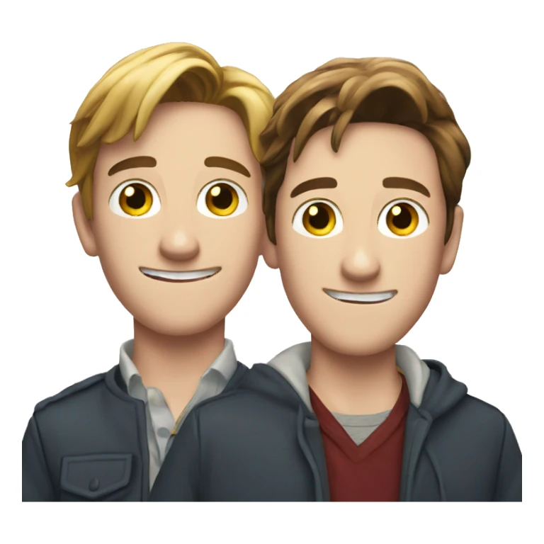 James and Oliver phelps sticker