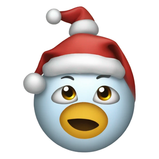 Christmas tote bag sticker