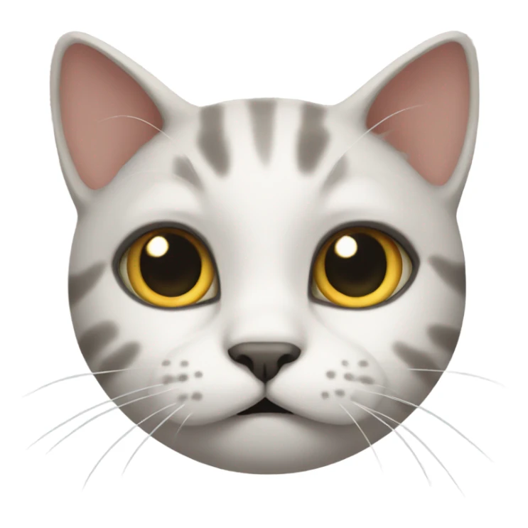 Cat saying HELP sticker