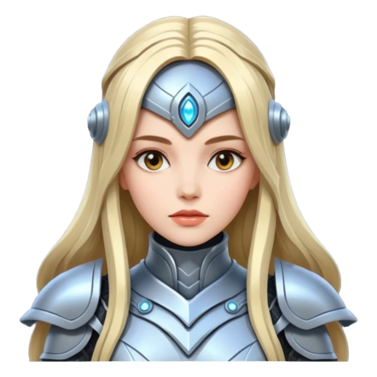 medieval future woman sticker