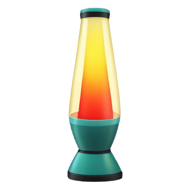 lava lamp retro sticker