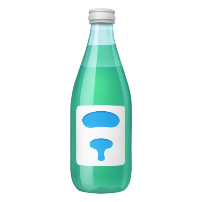 Botella de agua sticker