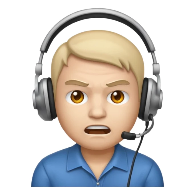 make a scamer call center emoji sticker