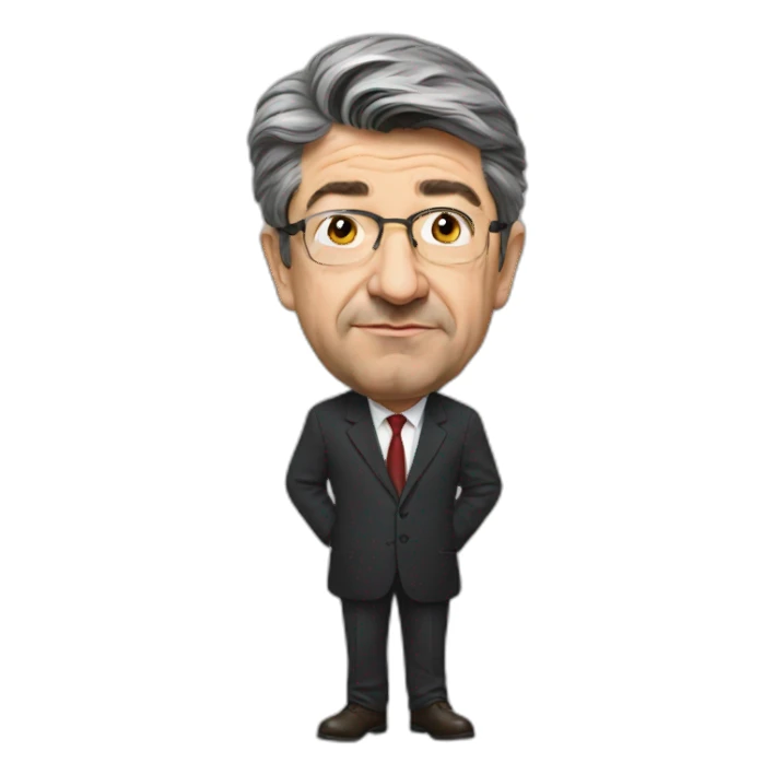 Mélenchon sticker