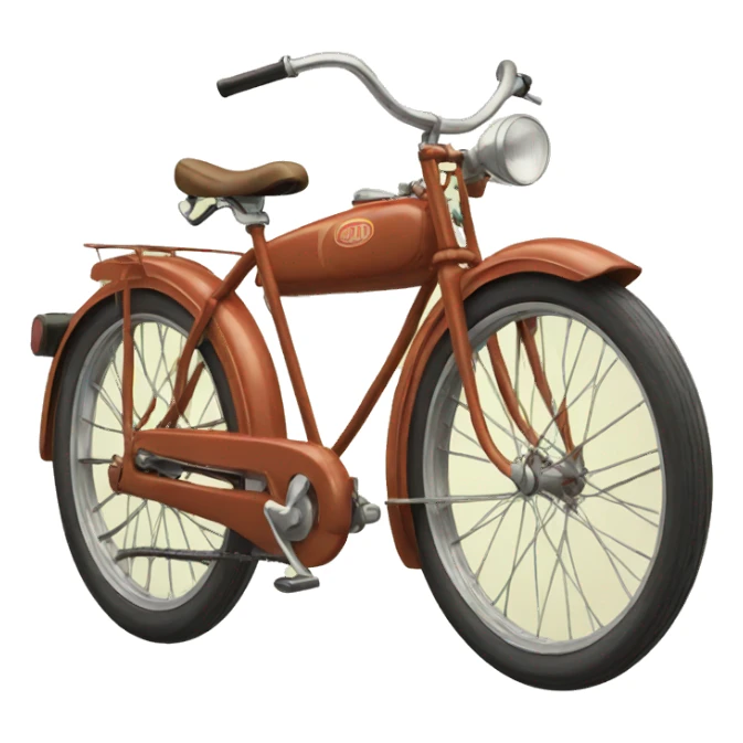 Vintage bike  sticker