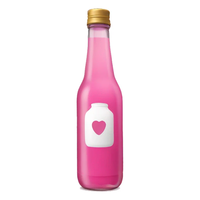 Pink Whitney bottle sticker