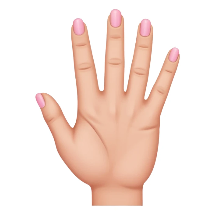 pinki promise 1 hand sticker
