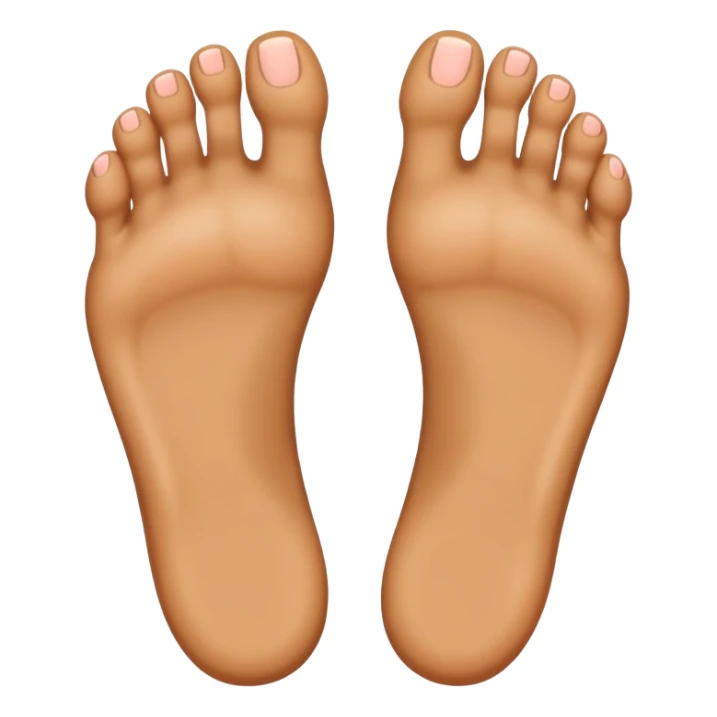 2 feet with interlocked toes sticker