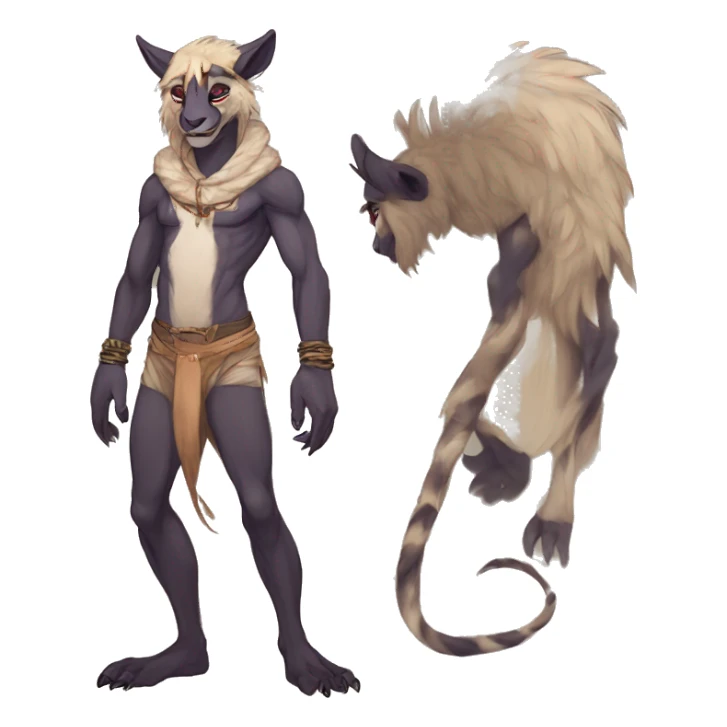  anthro vernid full body by LiLaiRa sticker