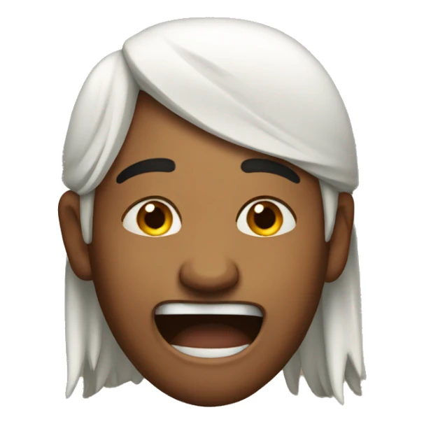 Indian crying with laughter sticker