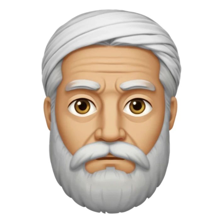 Filósofo griego con barba sticker