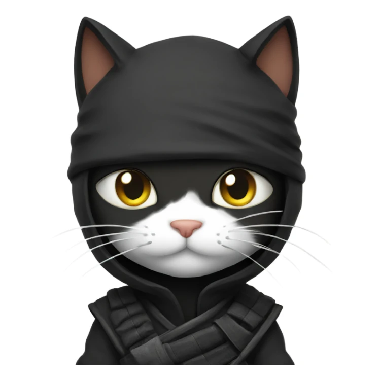 Ninja cat  sticker