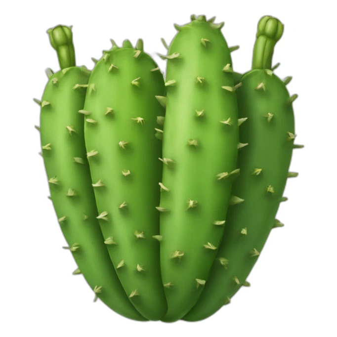 Nopal with grill marks sticker