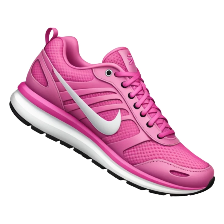 pink Running Shoe sticker