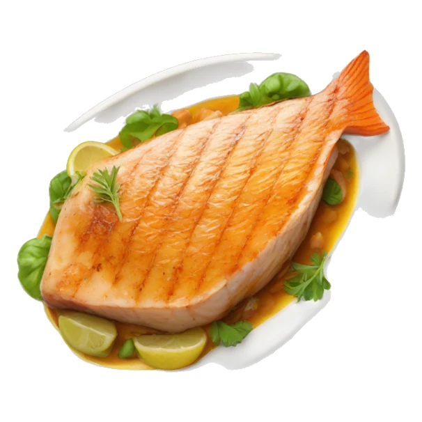 fish steak sticker