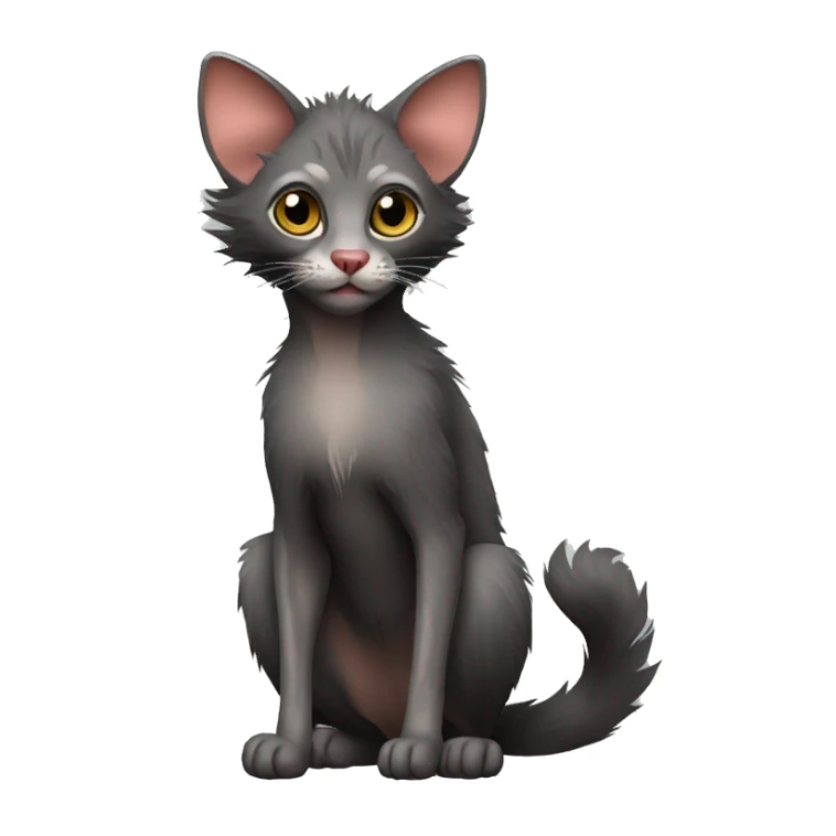 Lykoi Cat full body sticker