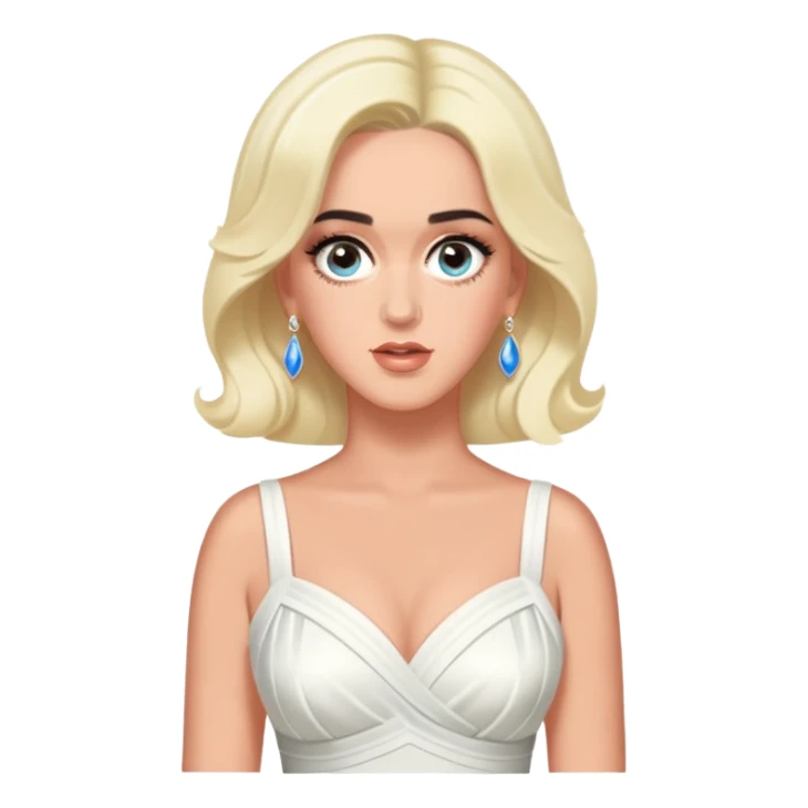 Katy perry in unconditionally mv sticker