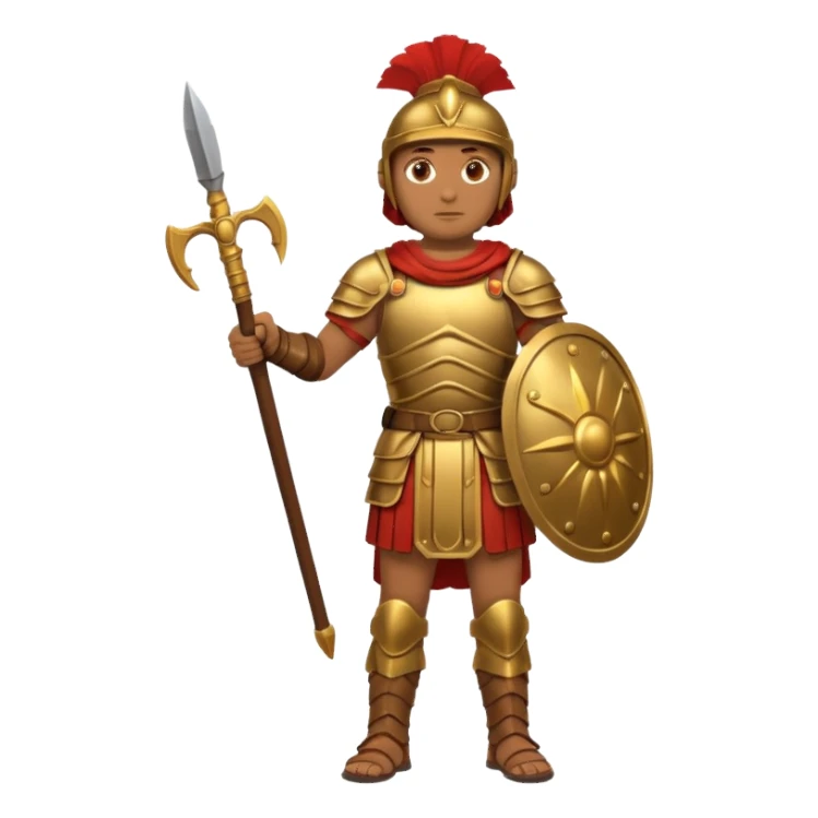 roman soldier fullbody sticker