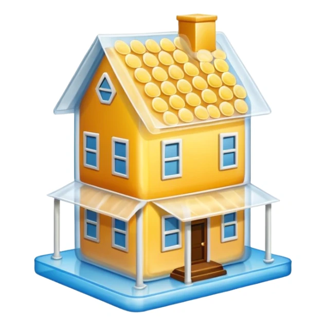 Condom house sticker