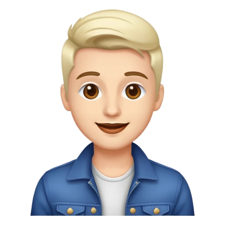 Happy Pop Music Singer dressed with style sticker