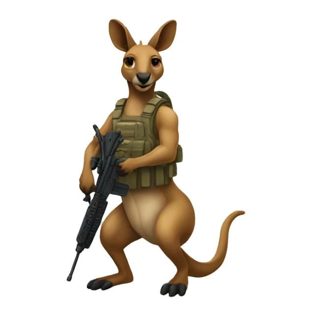 Tactical Kangaroo sticker