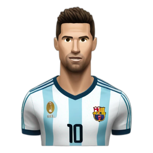 ronaldo vs messi sticker