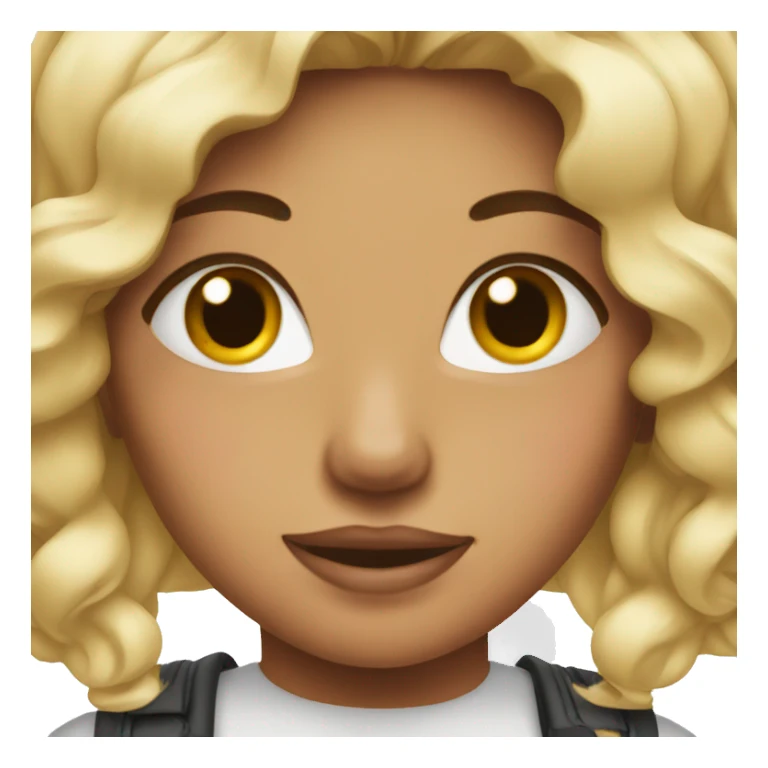 Girl with Nails sticker