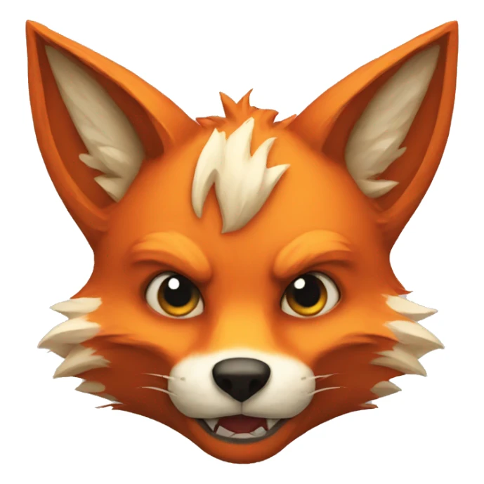 MONSTER FOX sticker