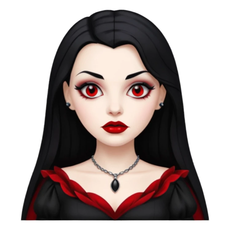 Vampira loba sticker