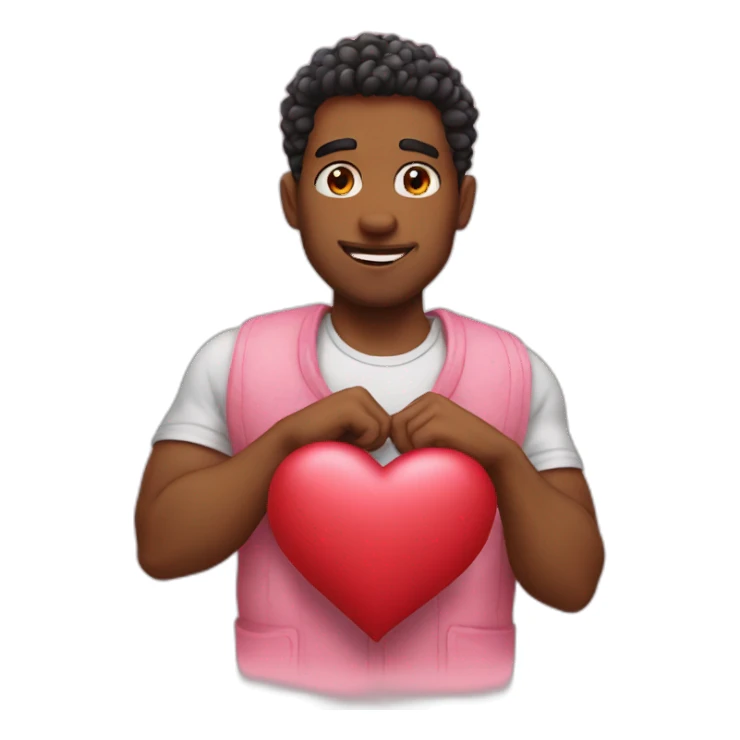 Valentine day sticker