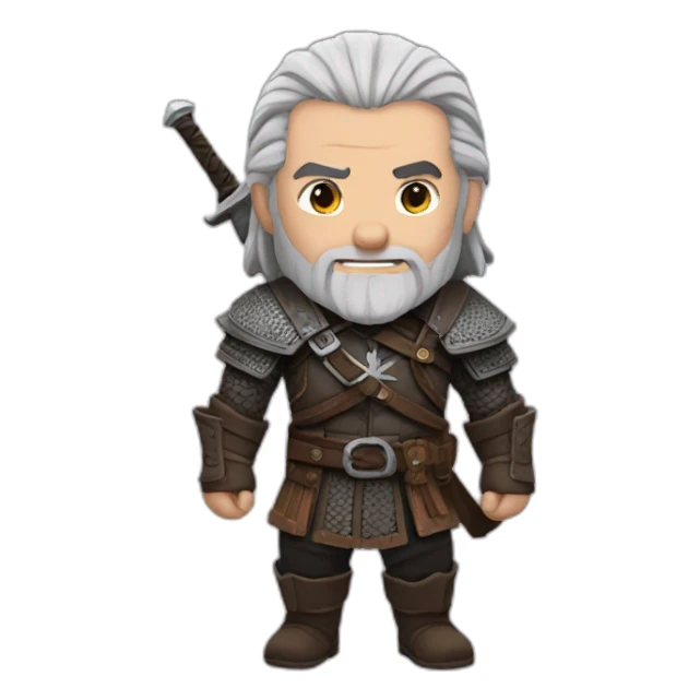 geralt de riv sticker