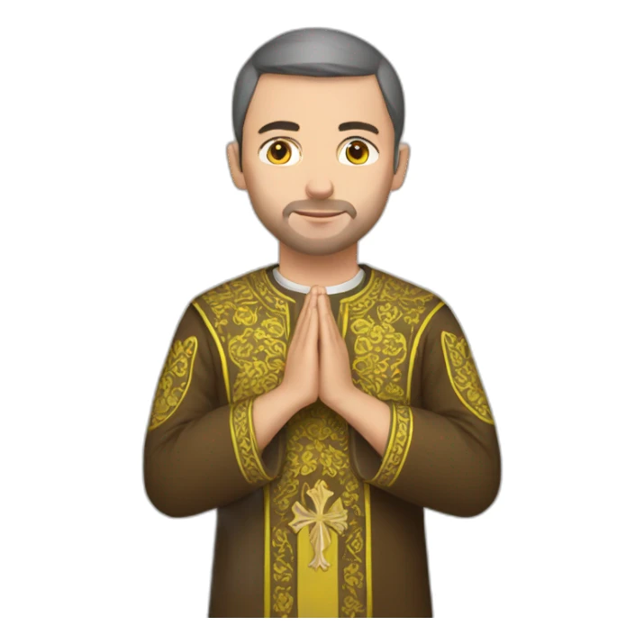 ukrainian pray sticker