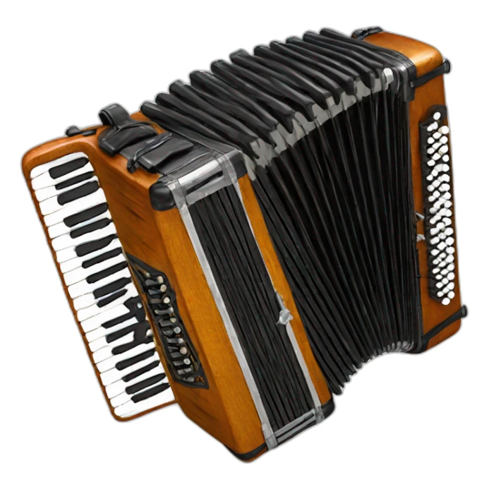 Balkan Accordion instrument sticker