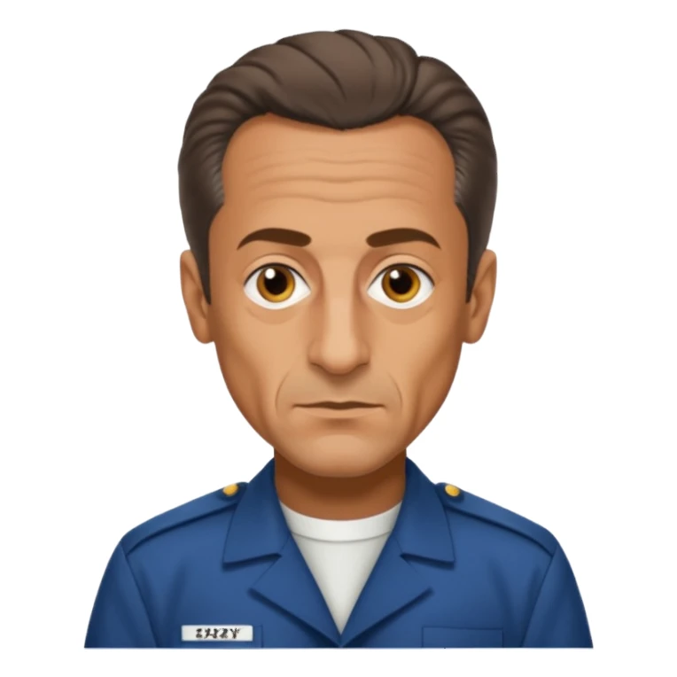 Nicolas sarkozy en prison  sticker