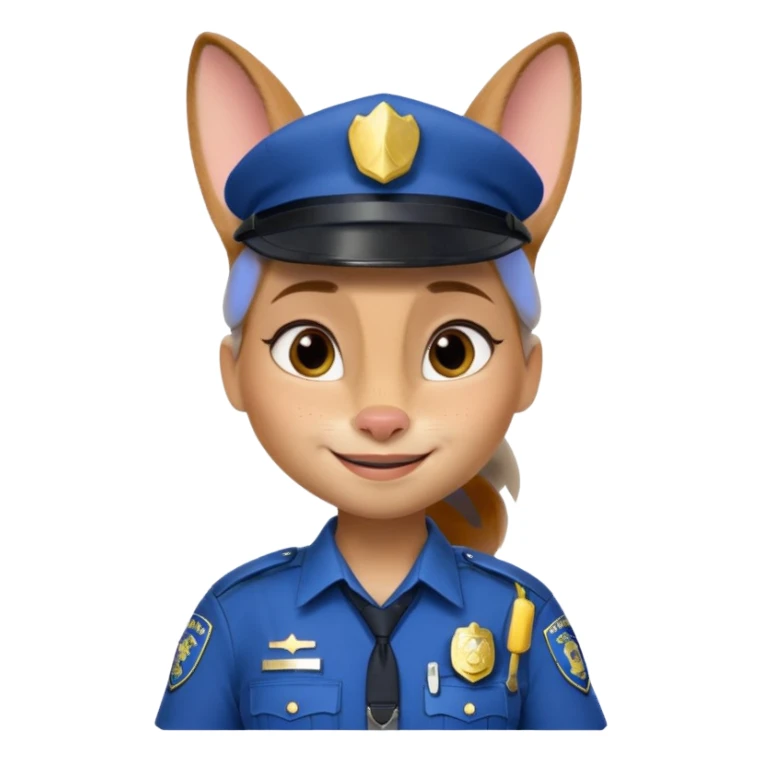 judy hopps from zootopia, pixar sticker