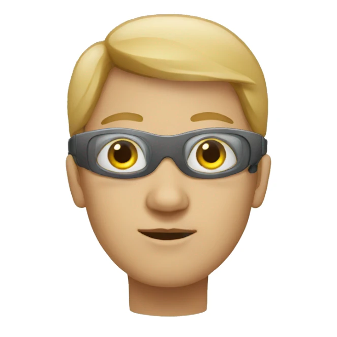 Blind person sticker