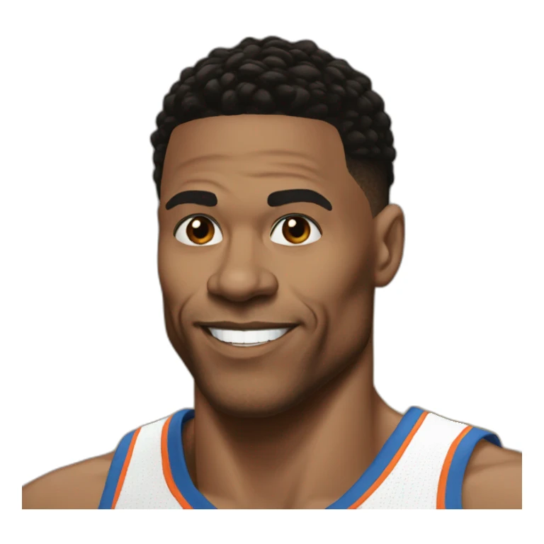 Westbrook face sticker