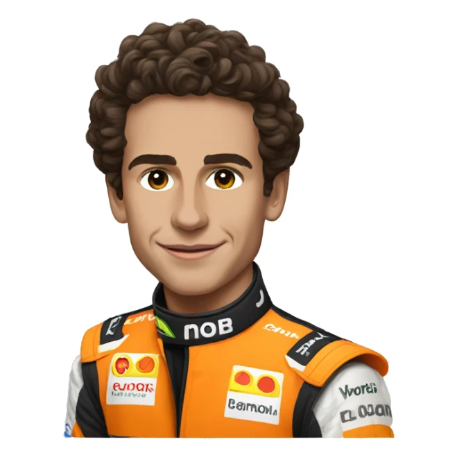 Lando Norris McLaren  sticker