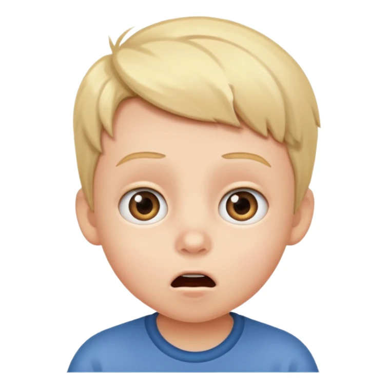 kids surprise face sticker