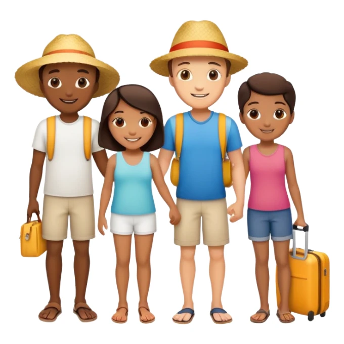 Family vacation  sticker