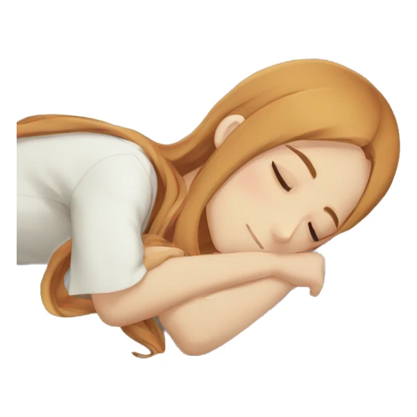Asuna anime sleeping sticker