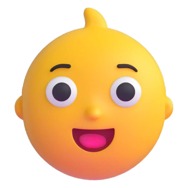 curious face emoji sticker
