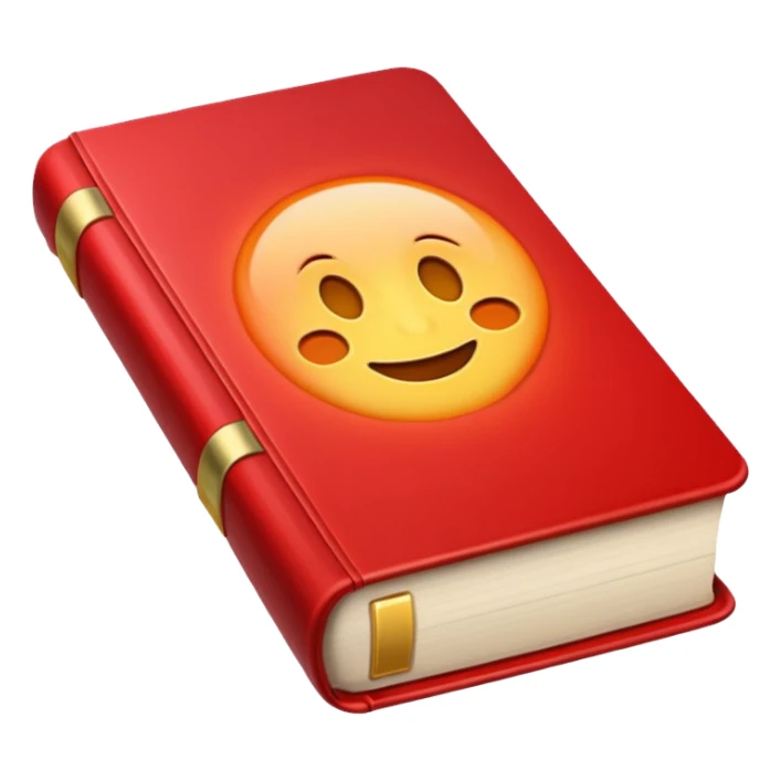 red book glow sticker