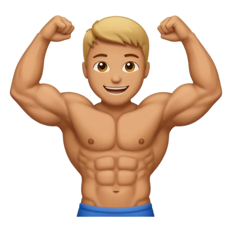 I want a abs emoji sticker