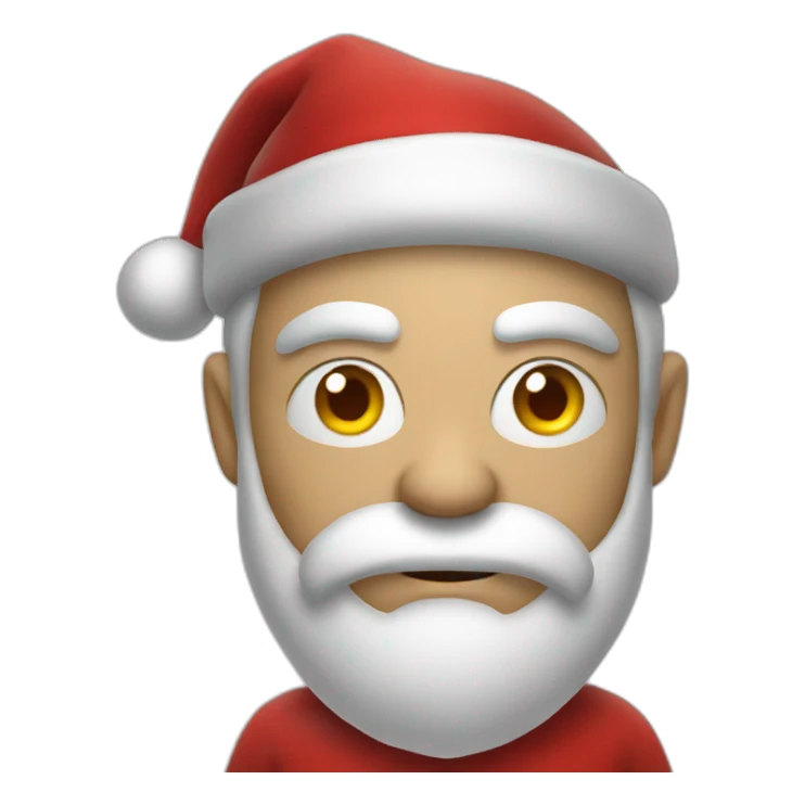 Evil Santa sticker