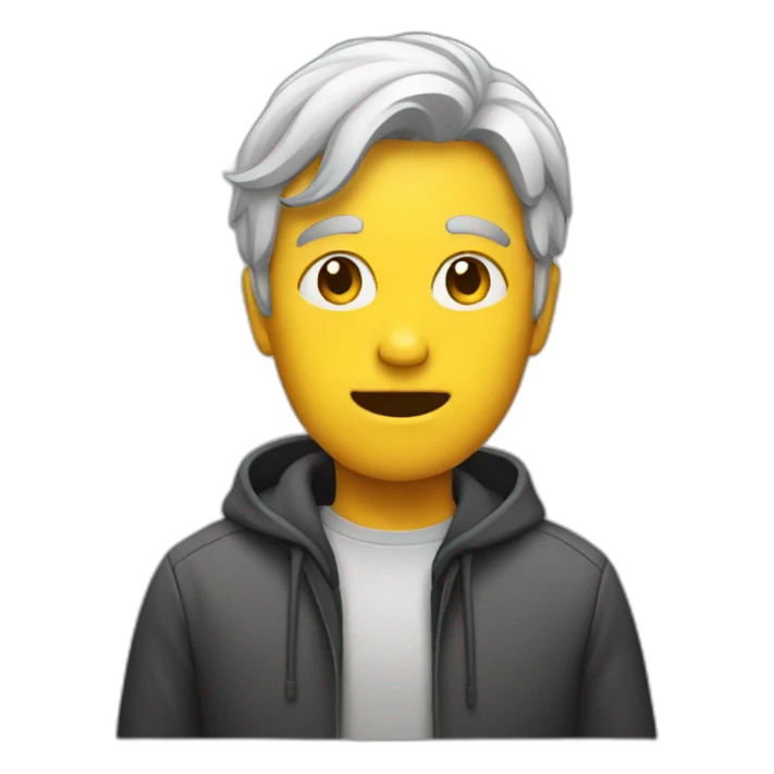 person having an idea sticker