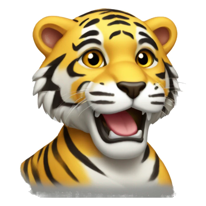I want a yellow tiger sticker