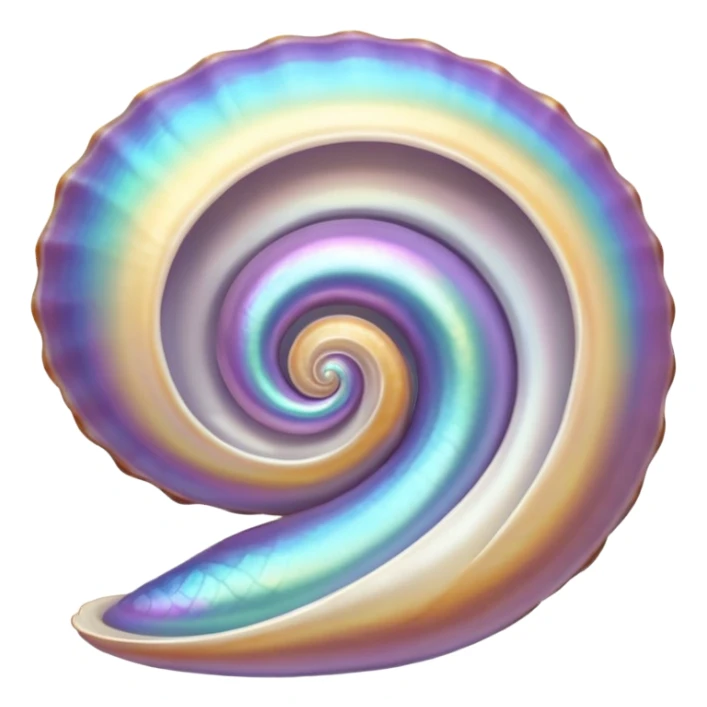 OpenSea shell with pearl sticker