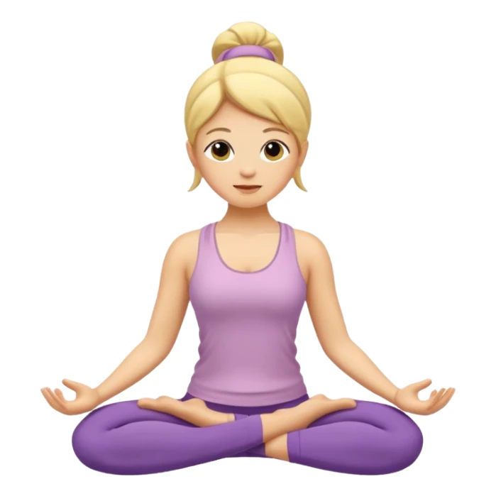 yoga sticker